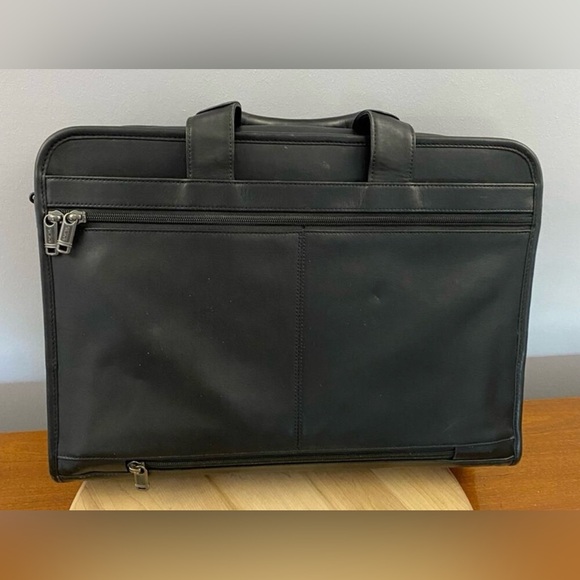 TUMI Unisex Briefcase Tech Bag Expandable Multiple Compartments - Picture 6 of 13